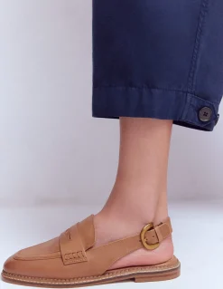 Mocassins à bride arrière