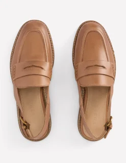 Mocassins à bride arrière