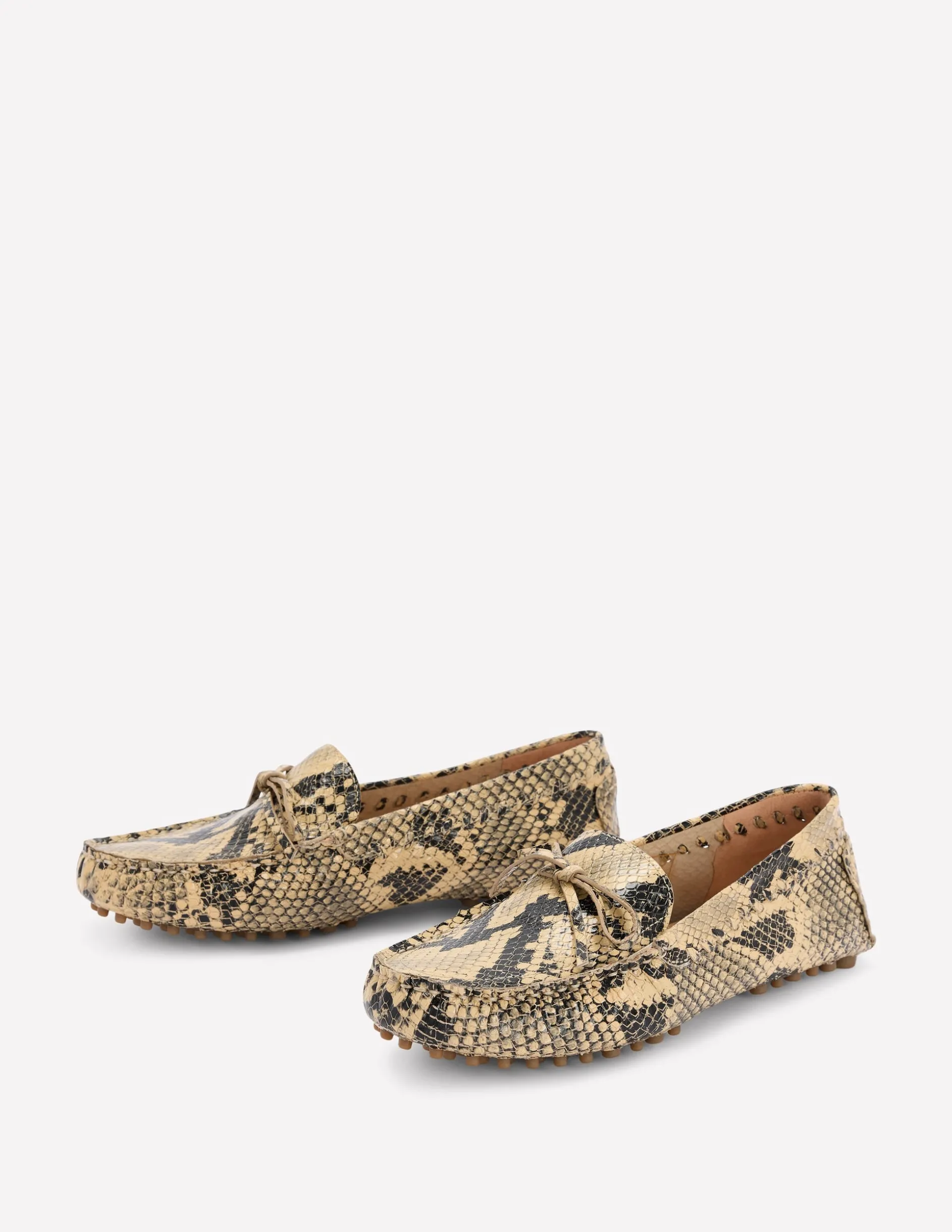 Mocassins souples Heidi à surpiqûres