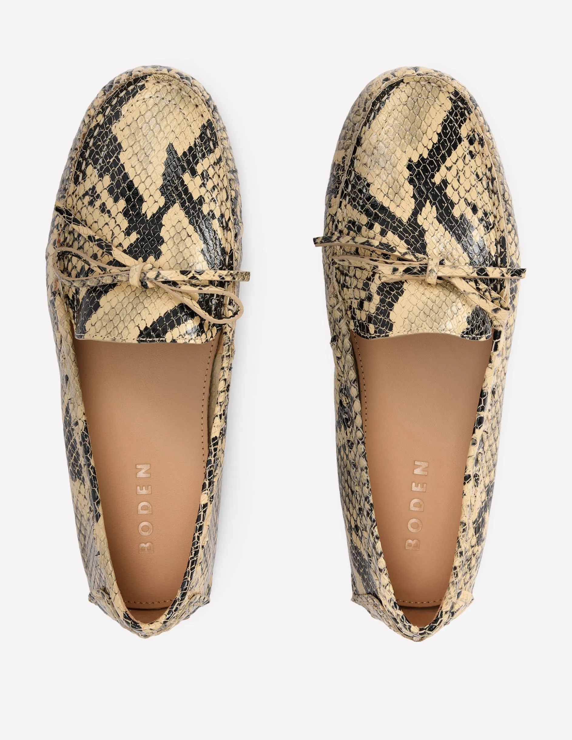 Mocassins souples Heidi à surpiqûres