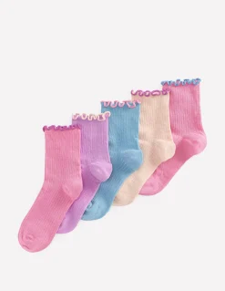 5 paires de chaussettes à volants