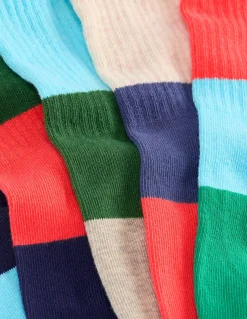 5 paires de chaussettes côtelées garçon