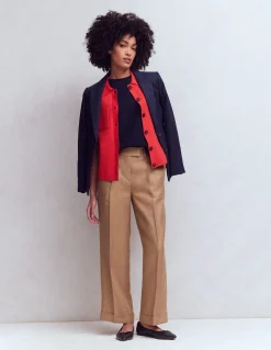 Pantacourt Chiswick à revers