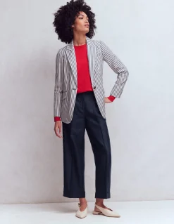 Pantacourt Chiswick à revers