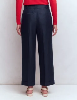 Pantacourt Chiswick à revers