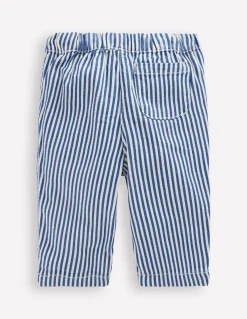 Pantalon à enfiler en coton