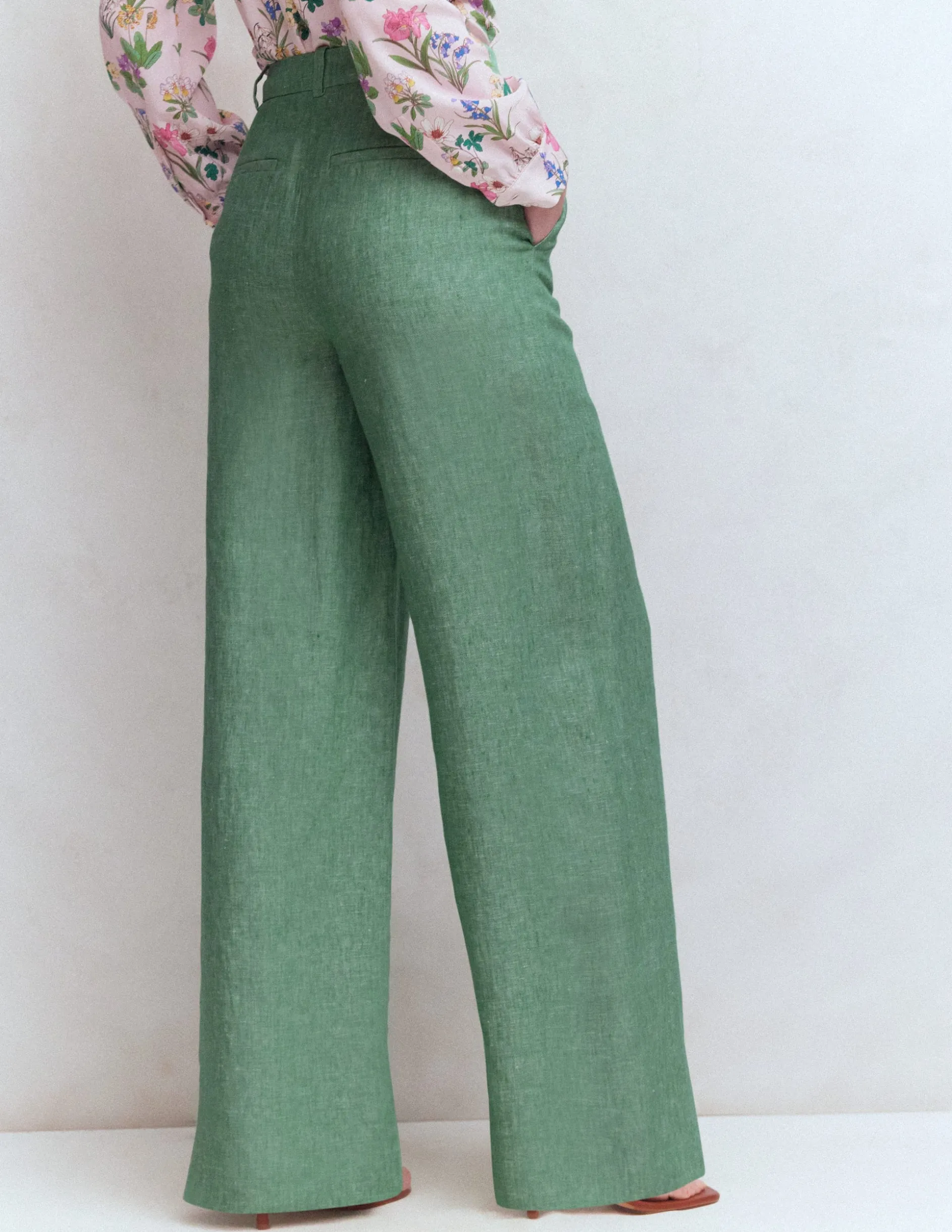 Pantalon Belgravia en lin