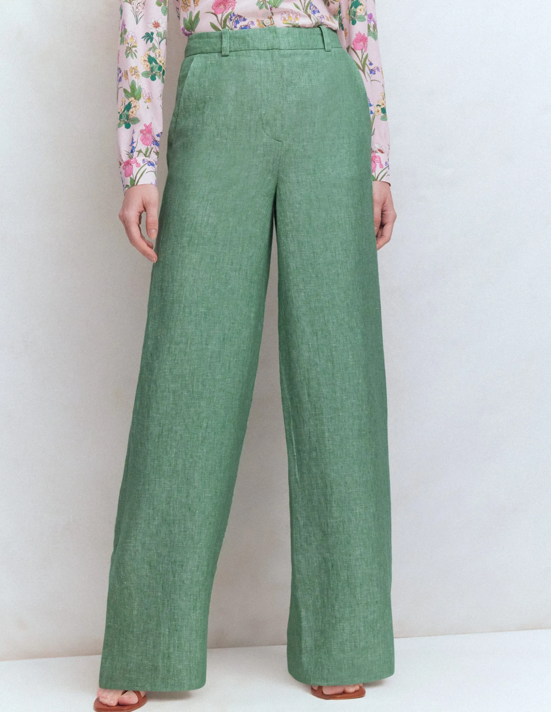 Pantalon Belgravia en lin