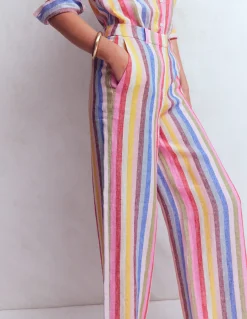 Pantalon Belgravia en lin