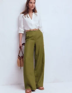 Pantalon Belgravia en lin