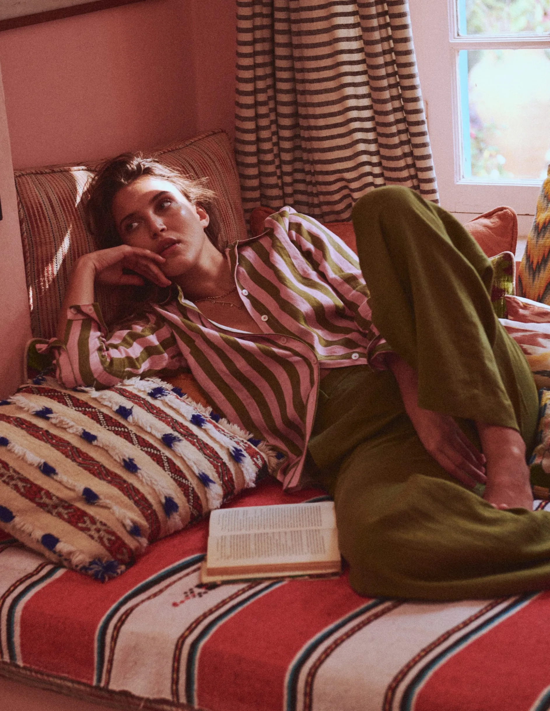 Pantalon Belgravia en lin