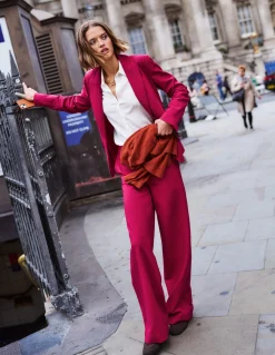 Pantalon Belgravia en point de Rome