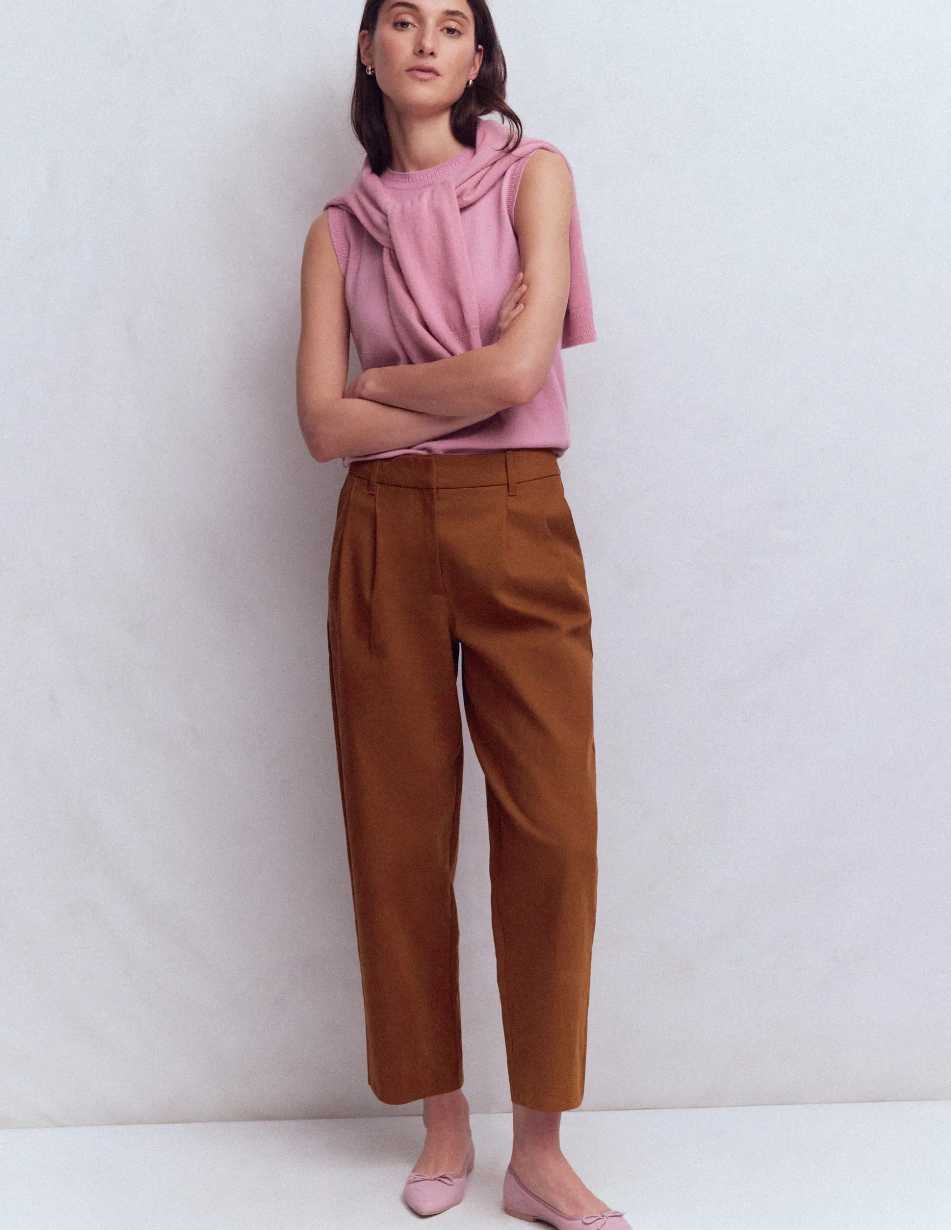 Pantalon Bloomsbury en coton