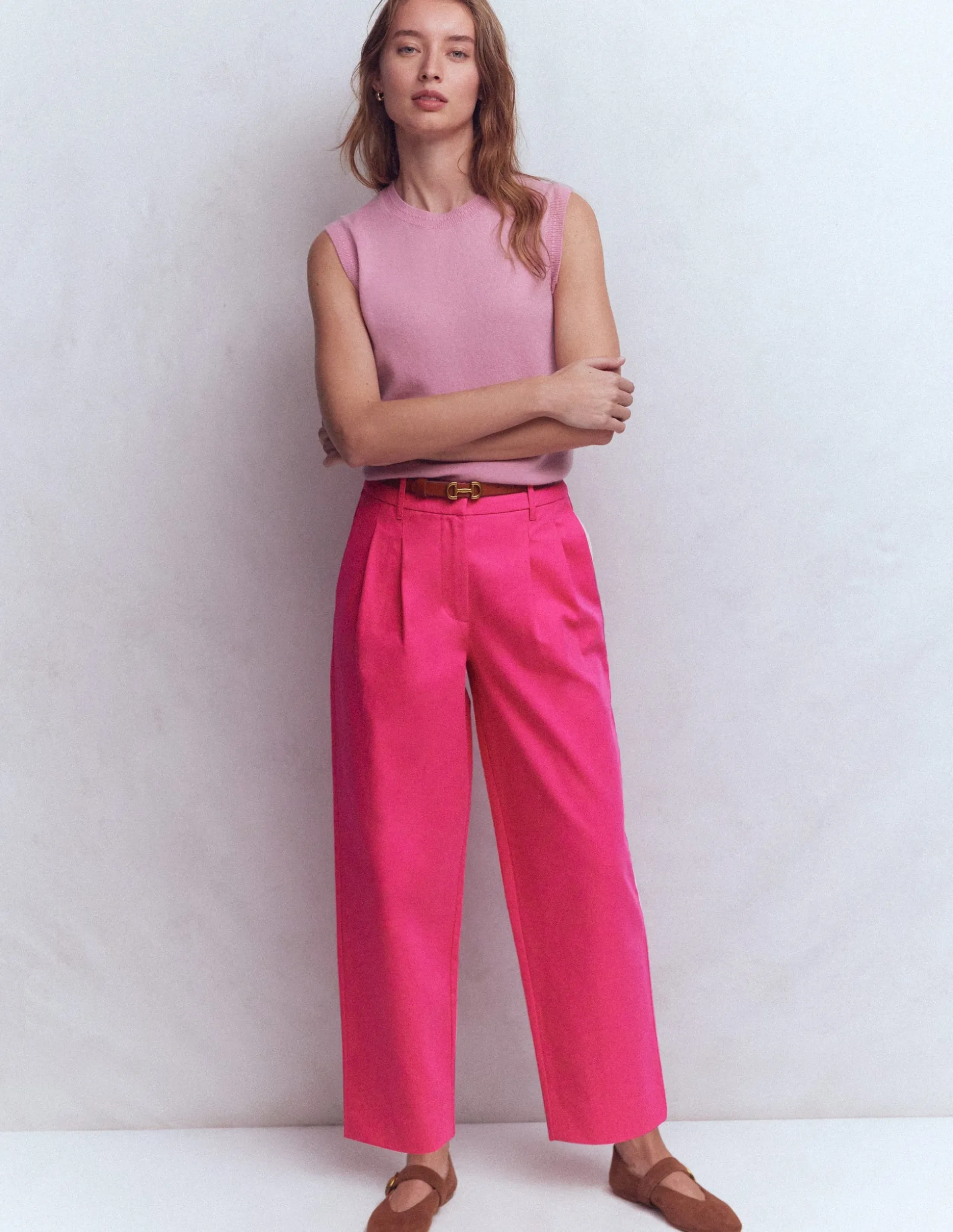 Pantalon Bloomsbury en coton