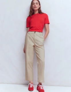 Pantalon chino droit