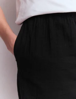 Pantalon double-étoffe à enfiler