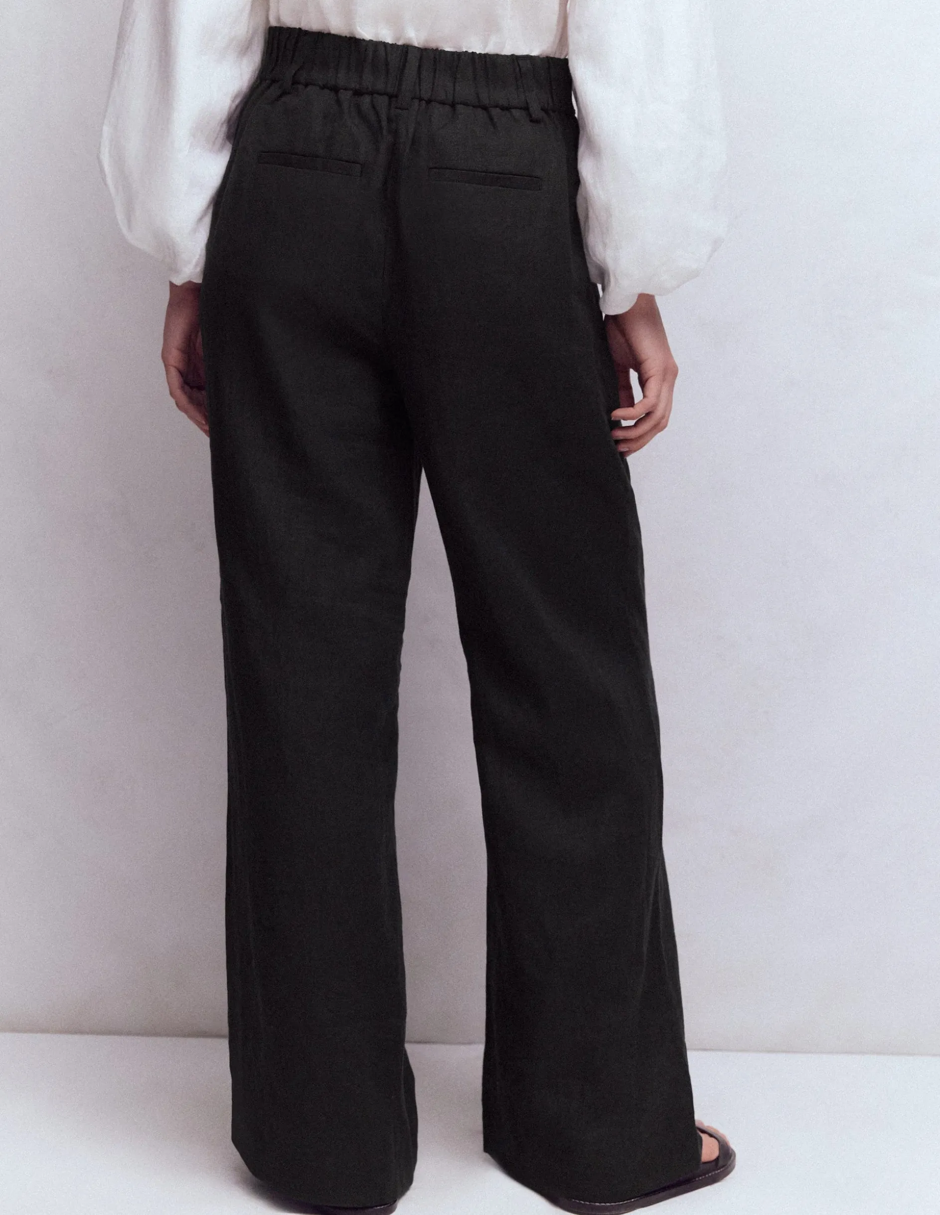 Pantalon Kensington en lin