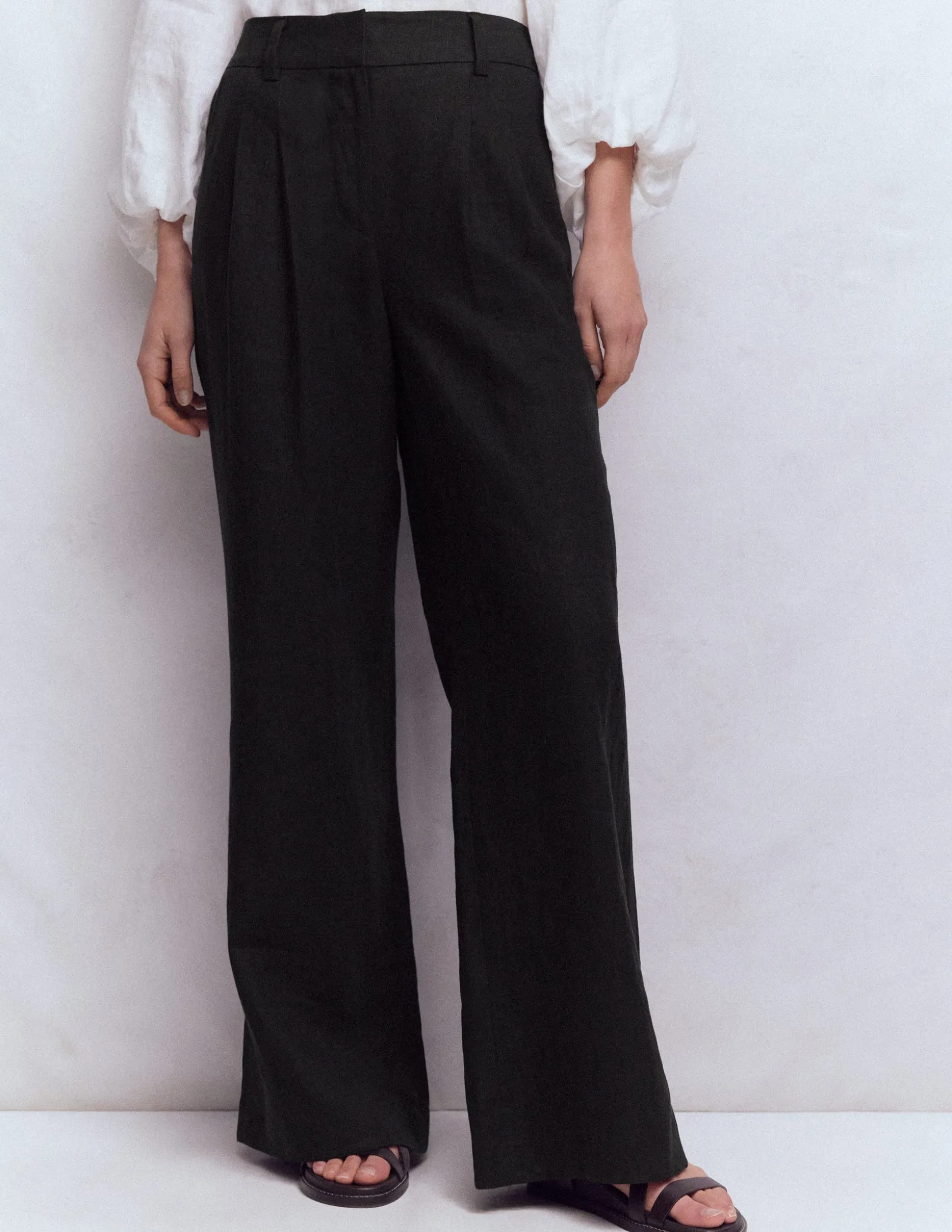 Pantalon Kensington en lin