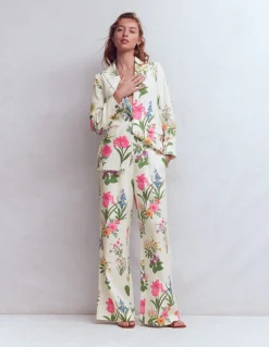 Pantalon Kensington en lin