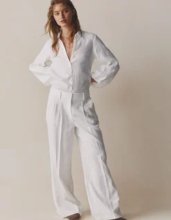 Pantalon Kensington en lin