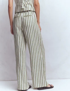 Pantalon Kensington en lin