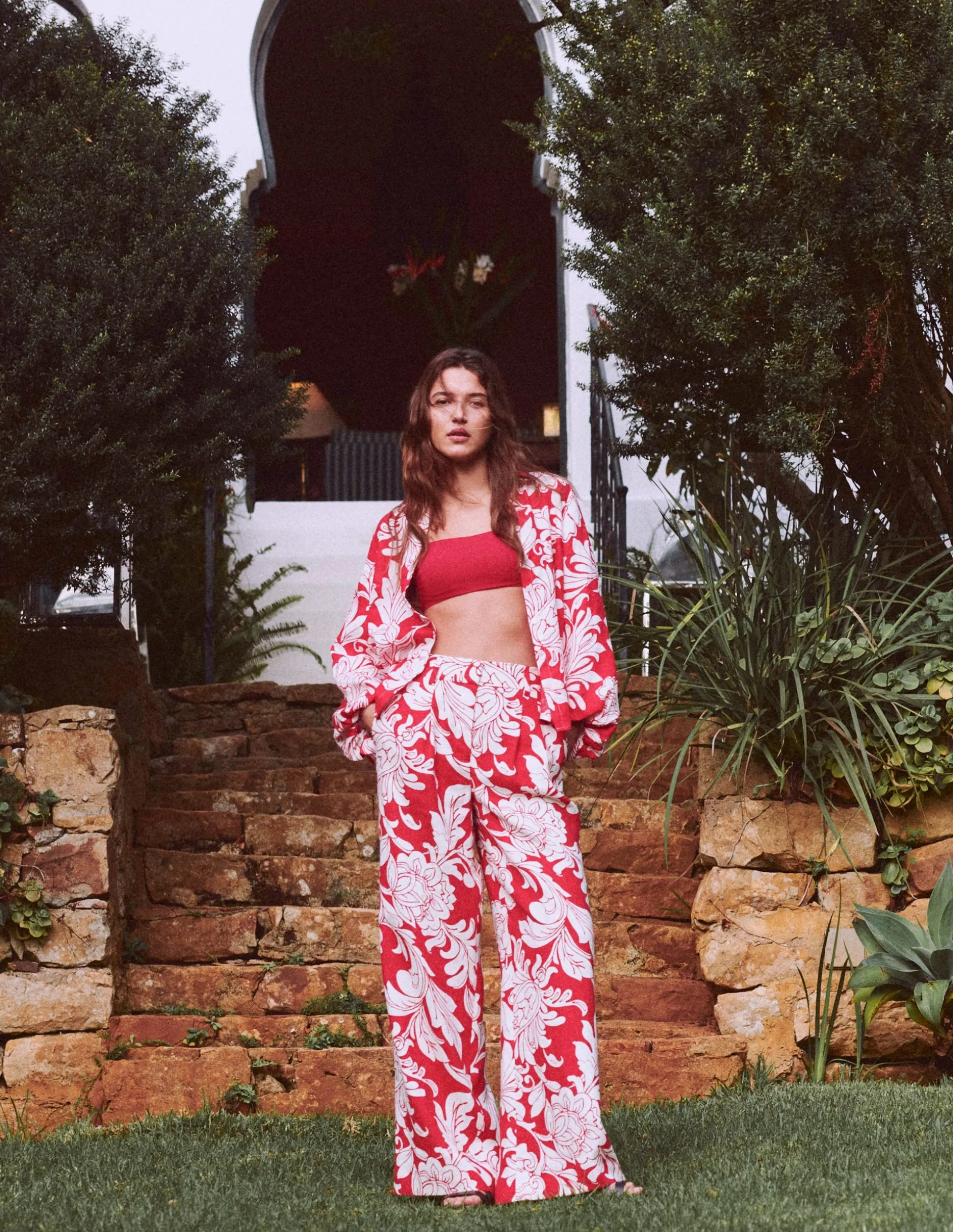 Pantalon Kensington en lin