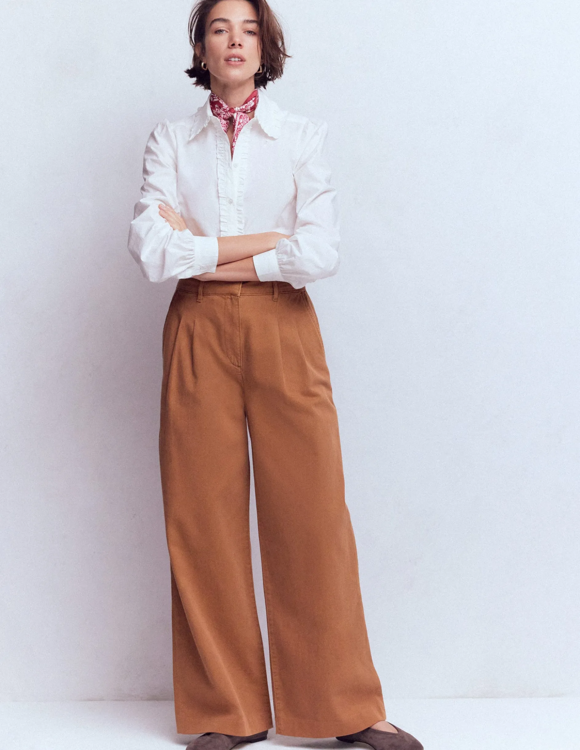 Pantalon large Kensington