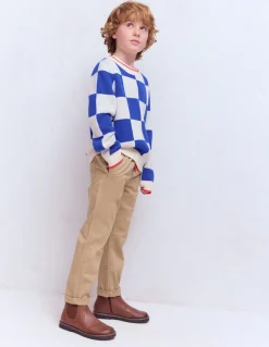 Pantalon slim à enfiler