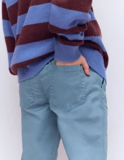 Pantalon slim à enfiler