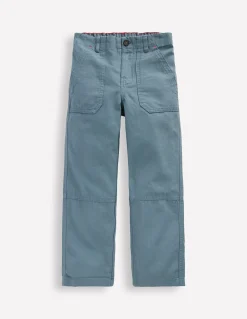 Pantalon style charpentier en toile