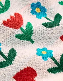 Pantalon évasé en maille