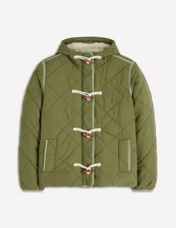 Parka matelassée façon duffle-coat