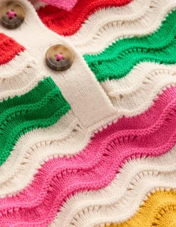 Polo en maille pointelle