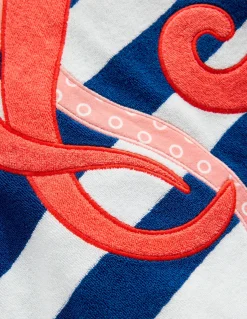 Poncho en éponge à appliqué