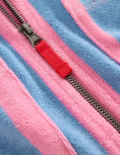 Poncho en éponge Romie à fermeture zippée