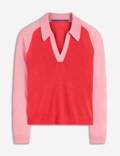 Pull à col Agnes en lin