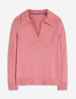 Pull à col tunisien en coton