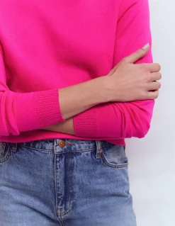 Pull col rond Emilia en coton