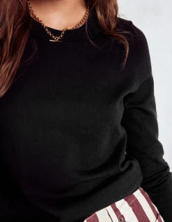 Pull col rond Emilia en coton