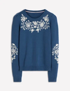 Pull Davina à manches bouffantes