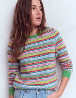 Pull Edie à motif jacquard