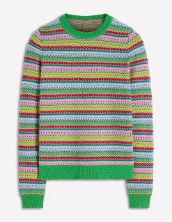 Pull Edie à motif jacquard