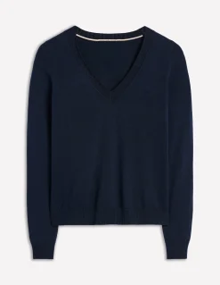 Pull Emilia à col V en coton