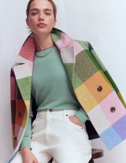 Pull Eva col rond en cachemire