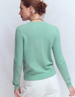 Pull Eva col rond en cachemire