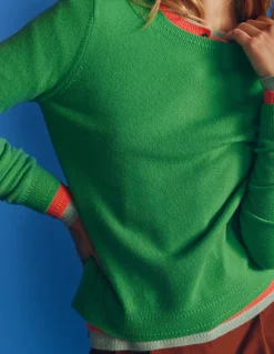 Pull Eva col rond en cachemire