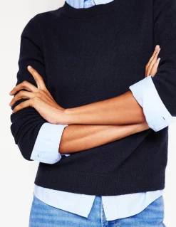 Pull Eva col rond en cachemire