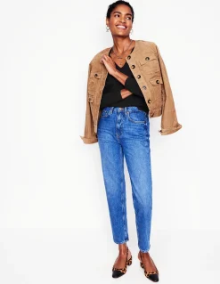 Pull Eva col V en cachemire