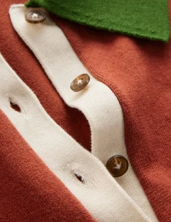 Pull Lara à col tunisien en coton