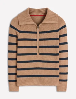Pull Lucy partiellement zippé